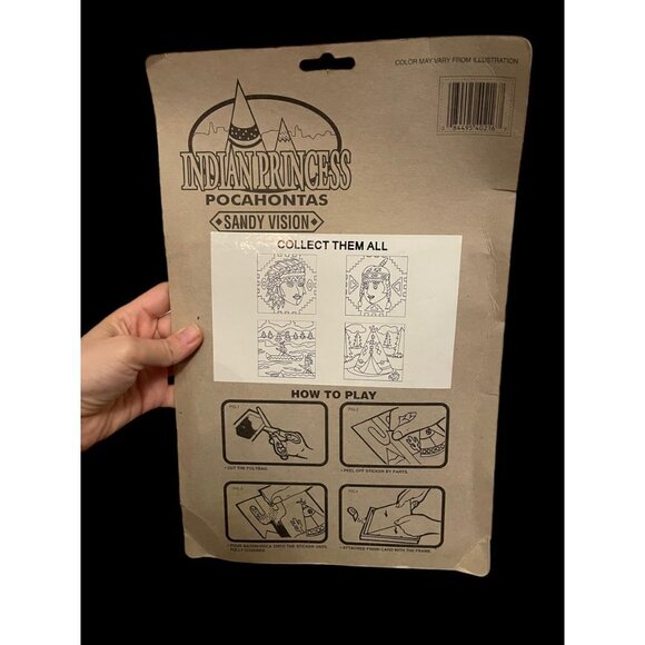 Vintage 1995 Sandy Vision Pocahontas craft - Picture 6 of 7